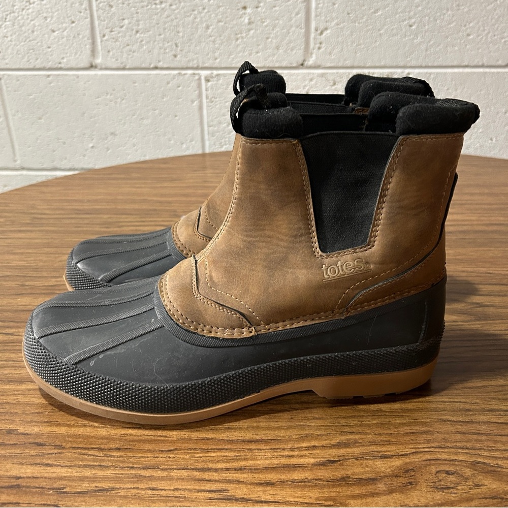 Men’s Totes Waterproof Slip On Boots Size 11